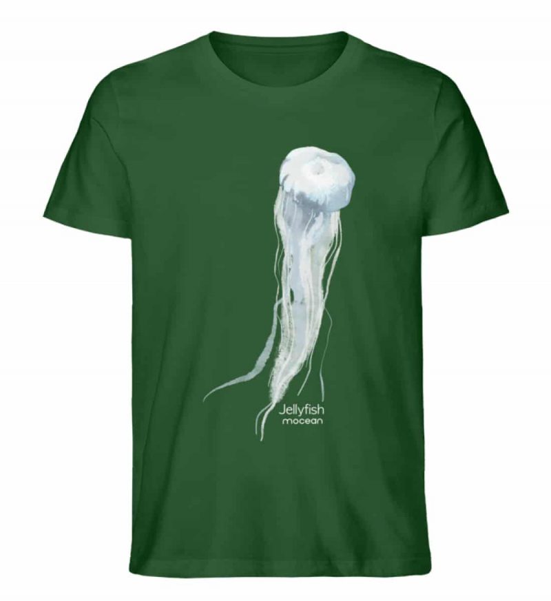 Jelly Fish - Unisex Bio T-Shirt - bottle green