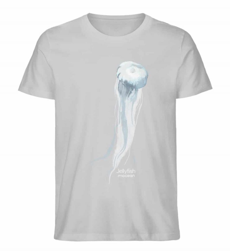 Jelly Fish - Unisex Bio T-Shirt - heather grey