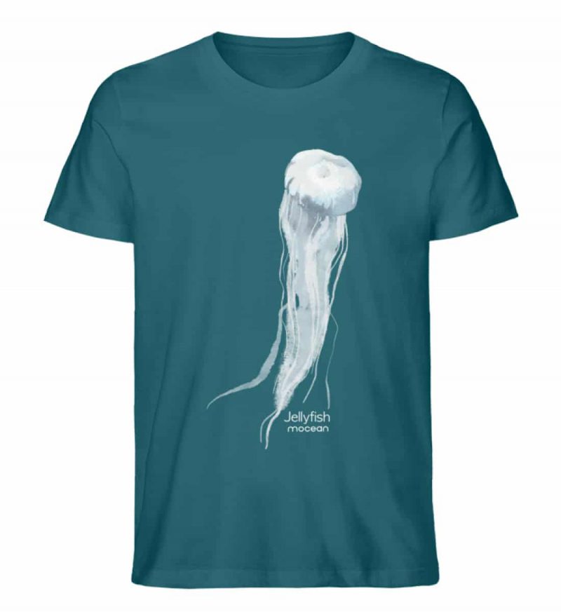 Jelly Fish - Unisex Bio T-Shirt - ocean depth