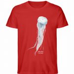 Jelly Fish – Unisex Bio T-Shirt – red