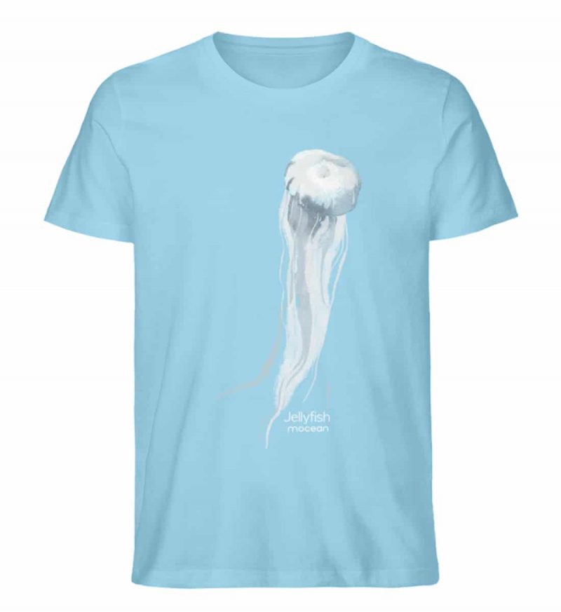 Jelly Fish - Unisex Bio T-Shirt - sky blue