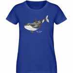 Killer Whale – Damen Premium Bio T-Shirt – royal blue