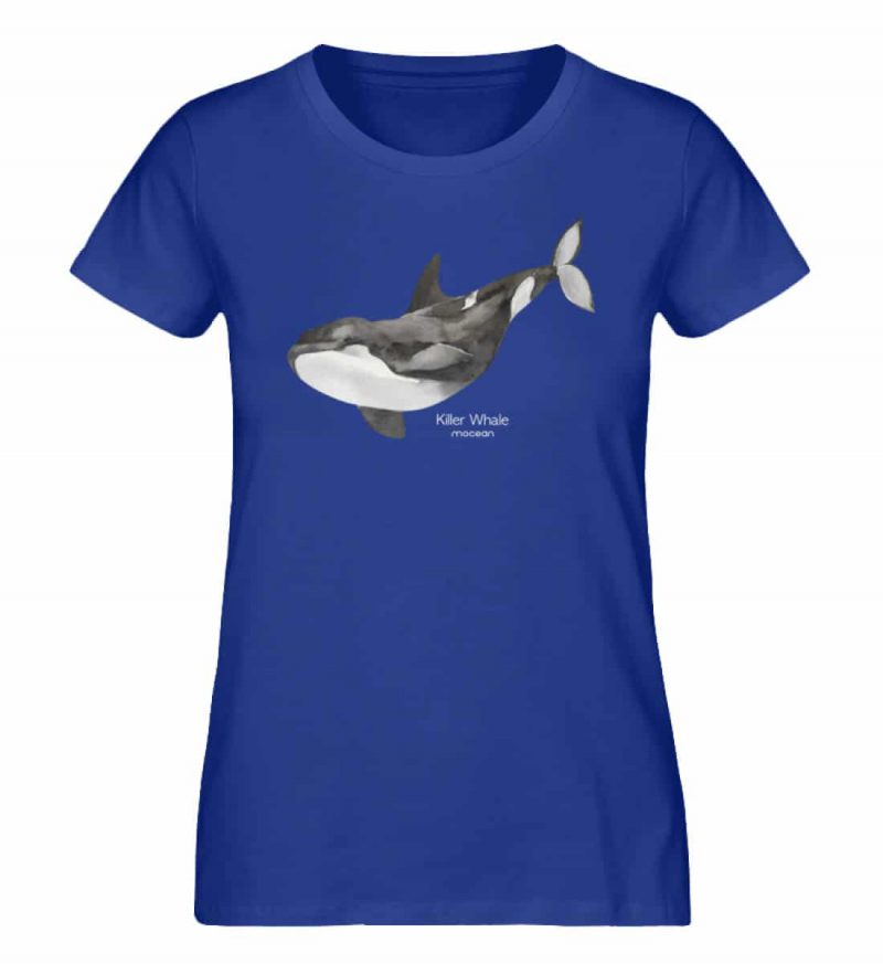 Killer Whale - Damen Premium Bio T-Shirt - royal blue