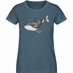 Killer Whale – Damen Premium Bio T-Shirt – stargazer