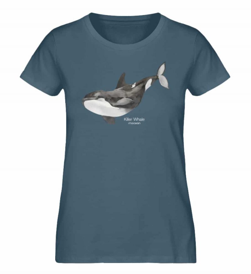 Killer Whale - Damen Premium Bio T-Shirt - stargazer