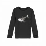 Killer Whale- Kinder Bio Sweater – black
