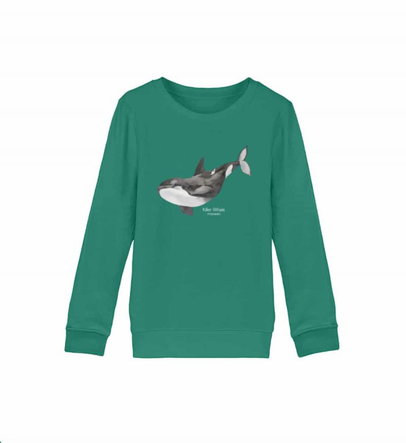 Killer Whale- Kinder Bio Sweater - green