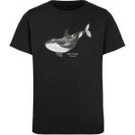Killer Whale – Kinder Organic T-Shirt – black