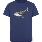 Killer Whale – Kinder Organic T-Shirt – french navy