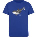 Killer Whale – Kinder Organic T-Shirt – royal blue