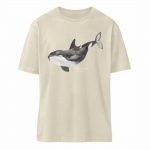 Killer Whale – Relaxed Bio T-Shirt – natural raw