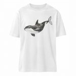 Killer Whale – Relaxed Bio T-Shirt – white