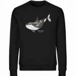 Killer Whale – Unisex Bio Sweater – black