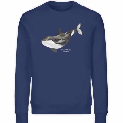 Killer Whale - Unisex Bio Sweater - heather grey