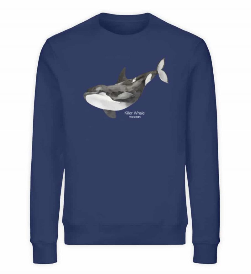 Killer Whale - Unisex Bio Sweater - heather grey