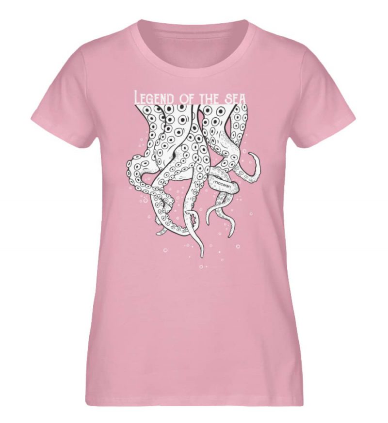 Legend of the Sea - Damen Premium Bio T-Shirt - cotton pink