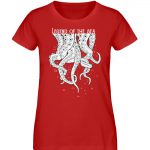 Legend of the Sea – Damen Premium Bio T-Shirt – red