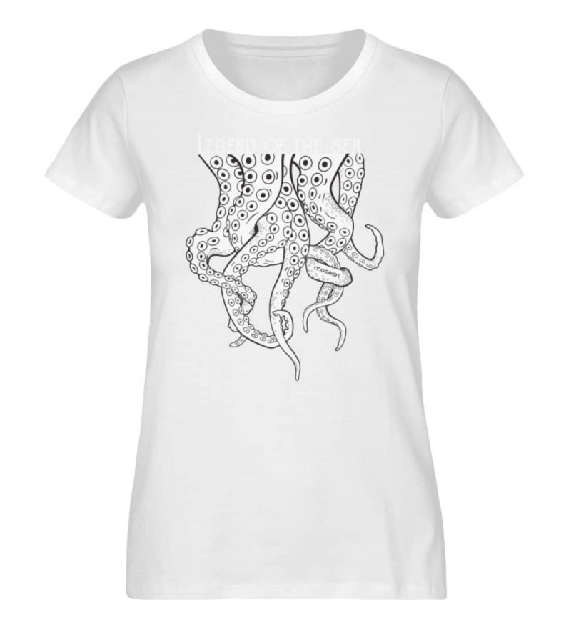 Legend of the Sea - Damen Premium Bio T-Shirt - white