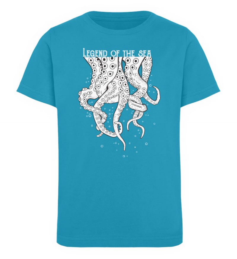 Legend of the Sea - Kinder Organic T-Shirt - azure