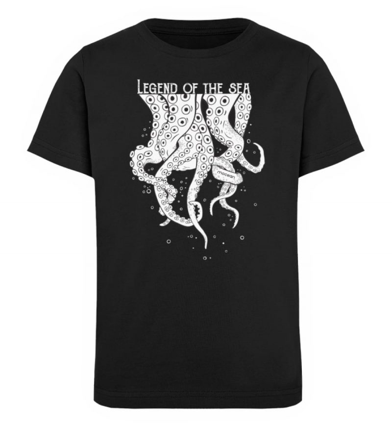 Legend of the Sea - Kinder Organic T-Shirt - black