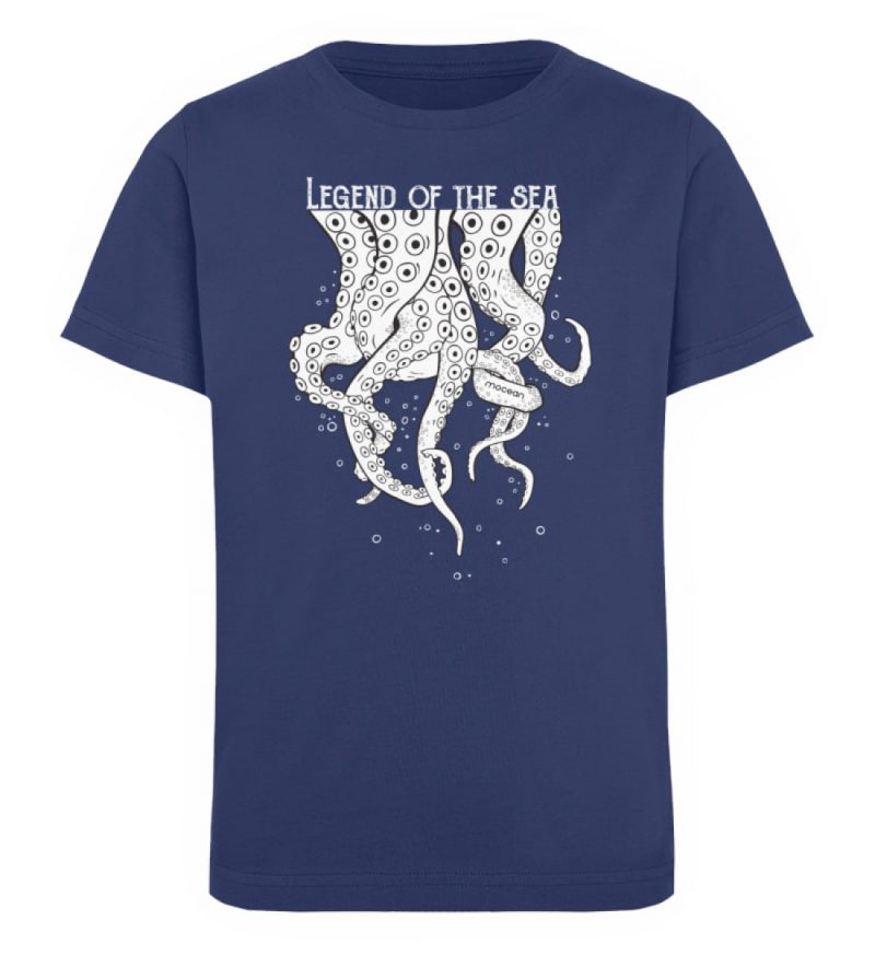 Legend of the Sea - Kinder Organic T-Shirt - french navy