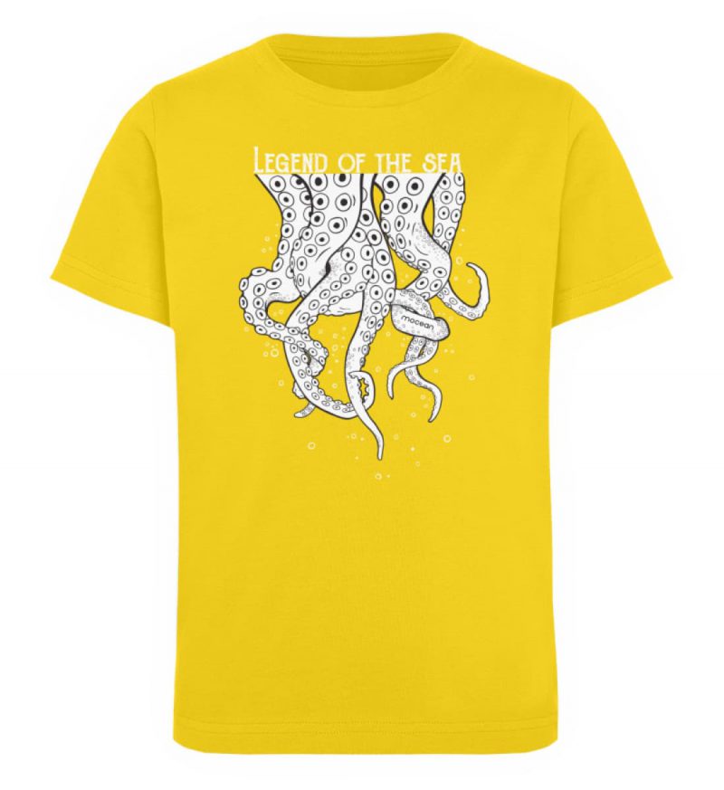 Legend of the Sea - Kinder Organic T-Shirt - golden yellow