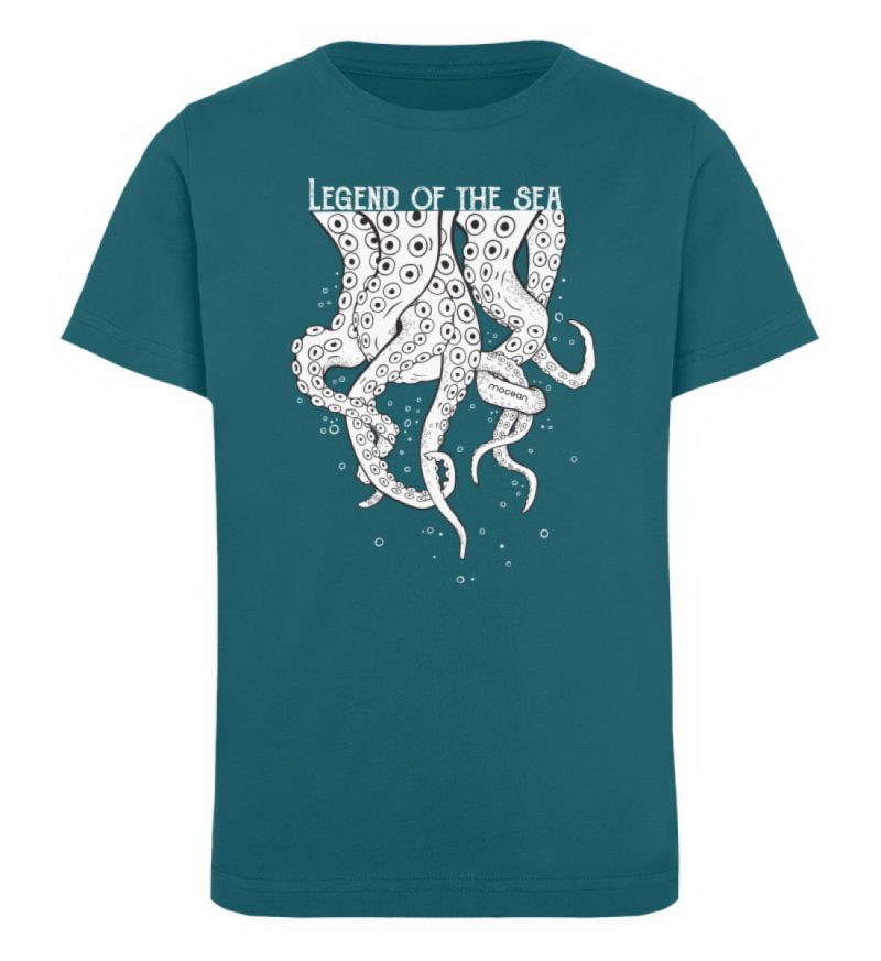 Legend of the Sea - Kinder Organic T-Shirt - ocean depth