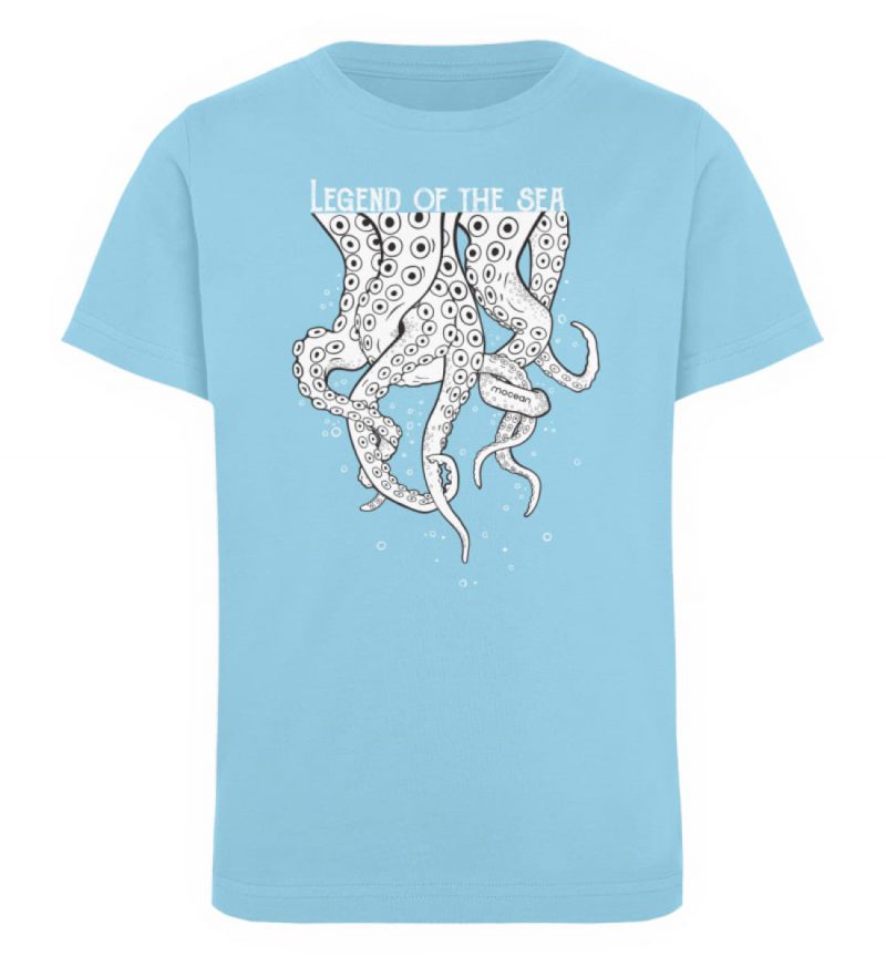 Legend of the Sea - Kinder Organic T-Shirt - sky blue