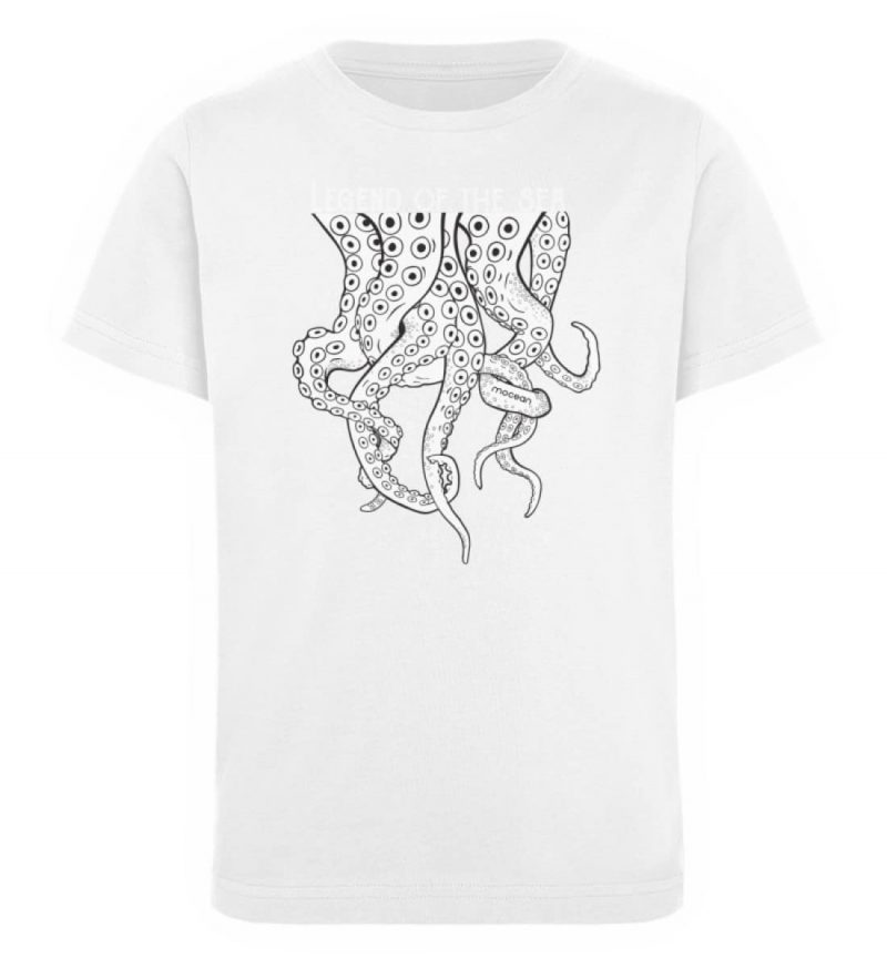 Legend of the Sea - Kinder Organic T-Shirt - white
