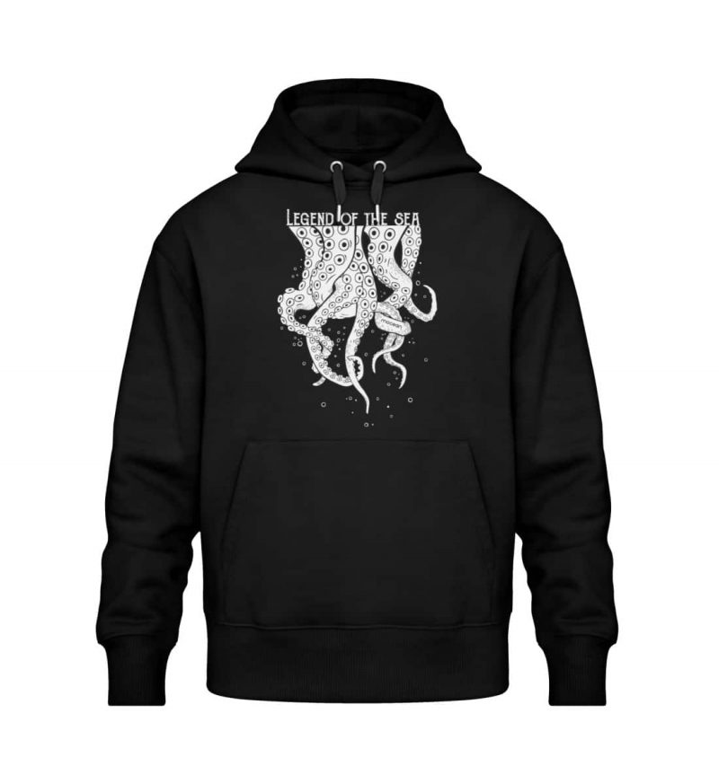 Legend of the Sea - Relaxed Bio Hoodie - black