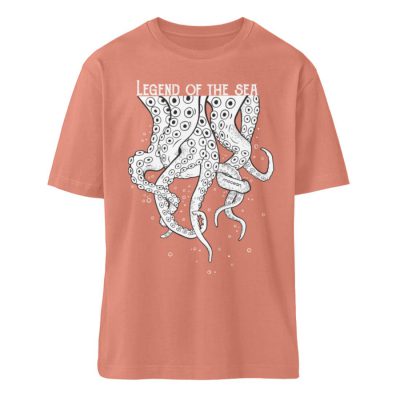 Legend of the Sea - Relaxed Bio T-Shirt - rose clay