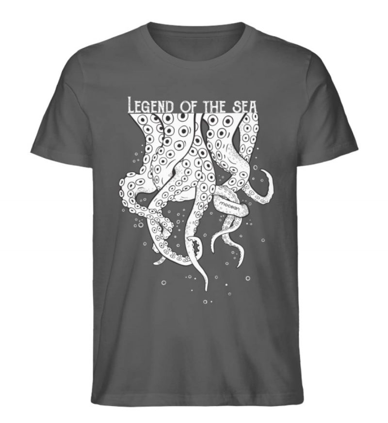 Legend of the Sea - Unisex Bio T-Shirt - anthracite