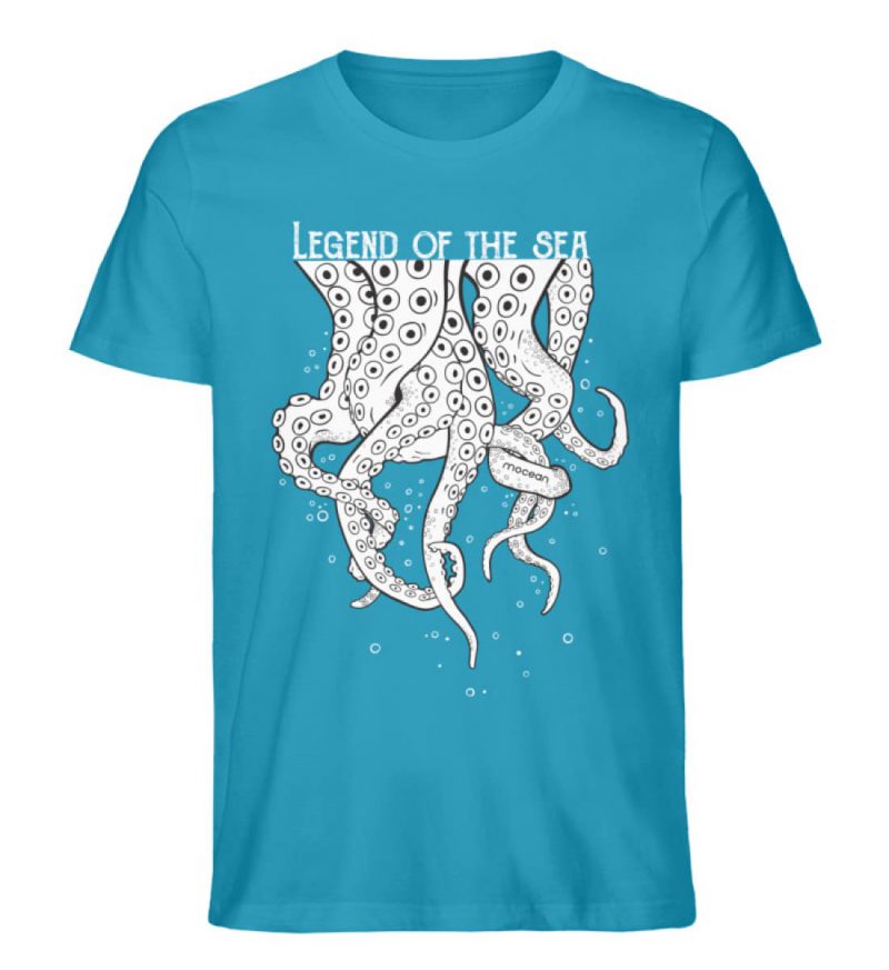 Legend of the Sea - Unisex Bio T-Shirt - azure