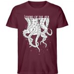 Legend of the Sea – Unisex Bio T-Shirt – burgundy