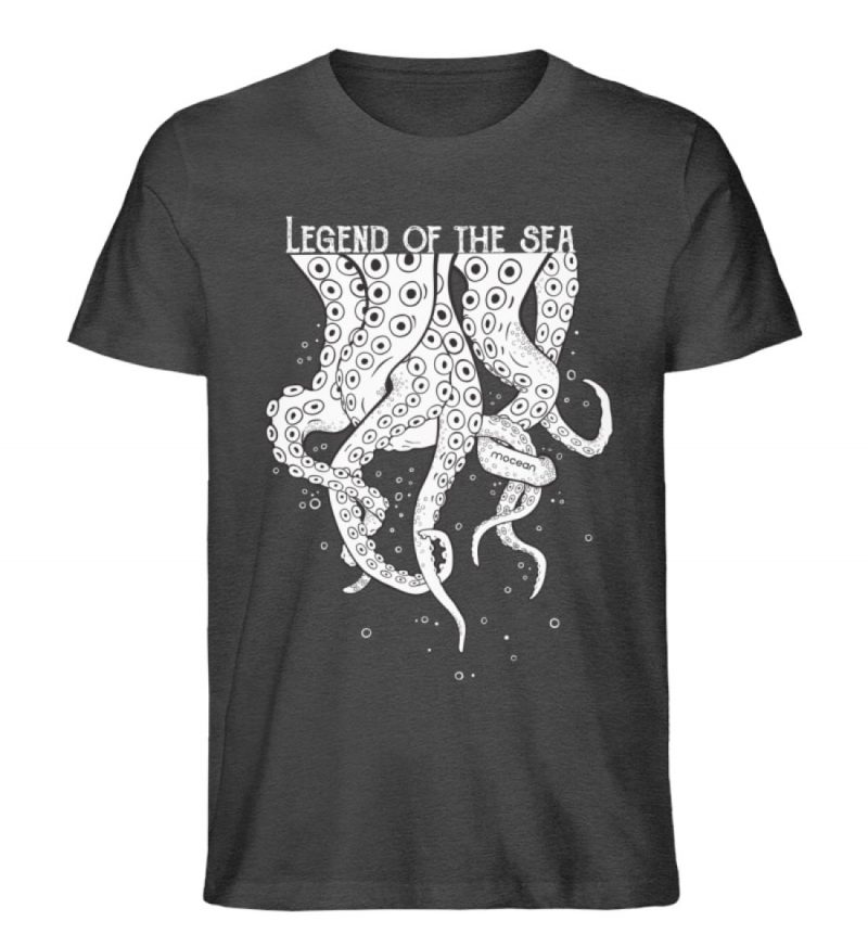 Legend of the Sea - Unisex Bio T-Shirt - dark heather grey