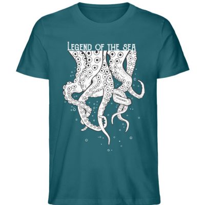 Legend of the Sea - Unisex Bio T-Shirt - ocean depth