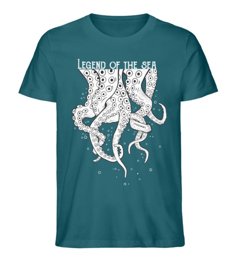 Legend of the Sea - Unisex Bio T-Shirt - ocean depth