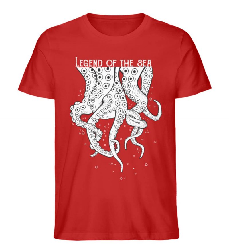 Legend of the Sea - Unisex Bio T-Shirt - red