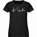 Love Shark – Damen Premium Bio T-Shirt – black