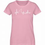 Love Shark – Damen Premium Bio T-Shirt – cotton pink