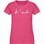 Love Shark – Damen Premium Bio T-Shirt – pink punch