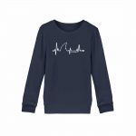 Love Shark – Kinder Bio Sweater – navy blue