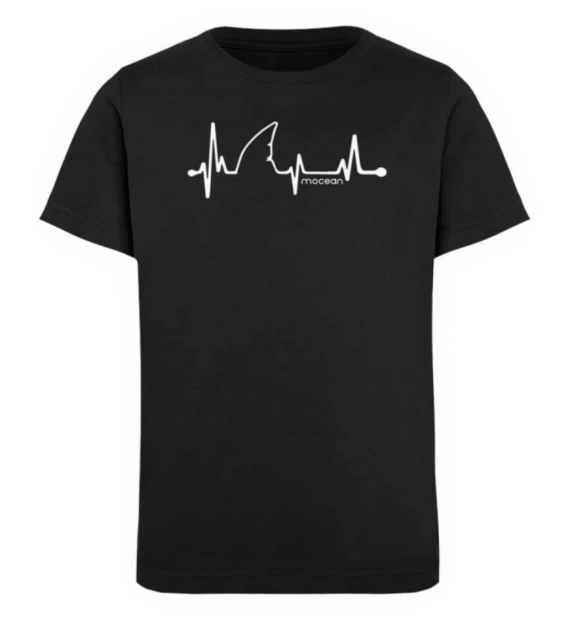 Love Shark - Kinder Organic T-Shirt - black