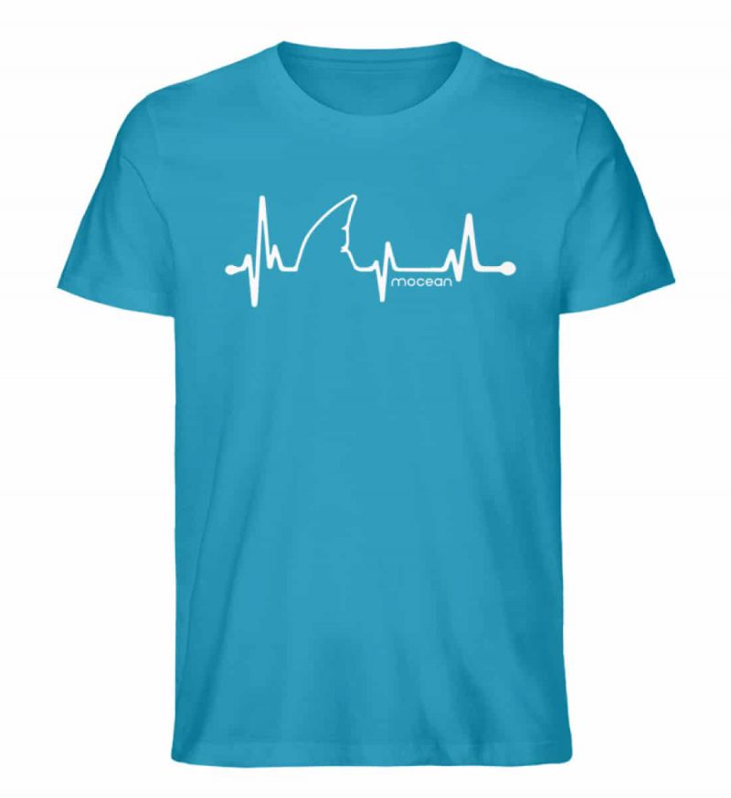 Love Shark - Unisex Bio T-Shirt - azure