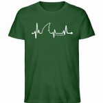 Love Shark – Unisex Bio T-Shirt – bottle green