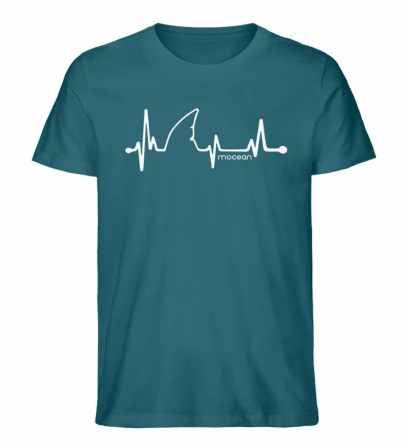 Love Shark - Unisex Bio T-Shirt - ocean depth