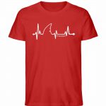 Love Shark – Unisex Bio T-Shirt – red