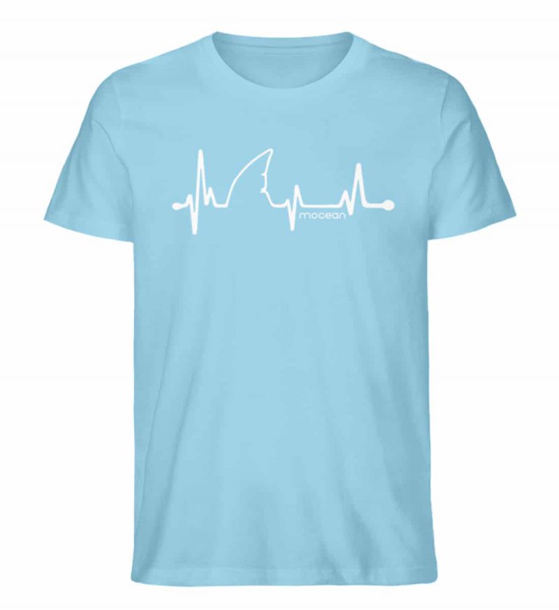 Love Shark - Unisex Bio T-Shirt - sky blue