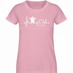 Love Turtle – Damen Premium Bio T-Shirt – cotton pink