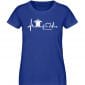 Love Turtle - Damen Premium Bio T-Shirt - royal blue